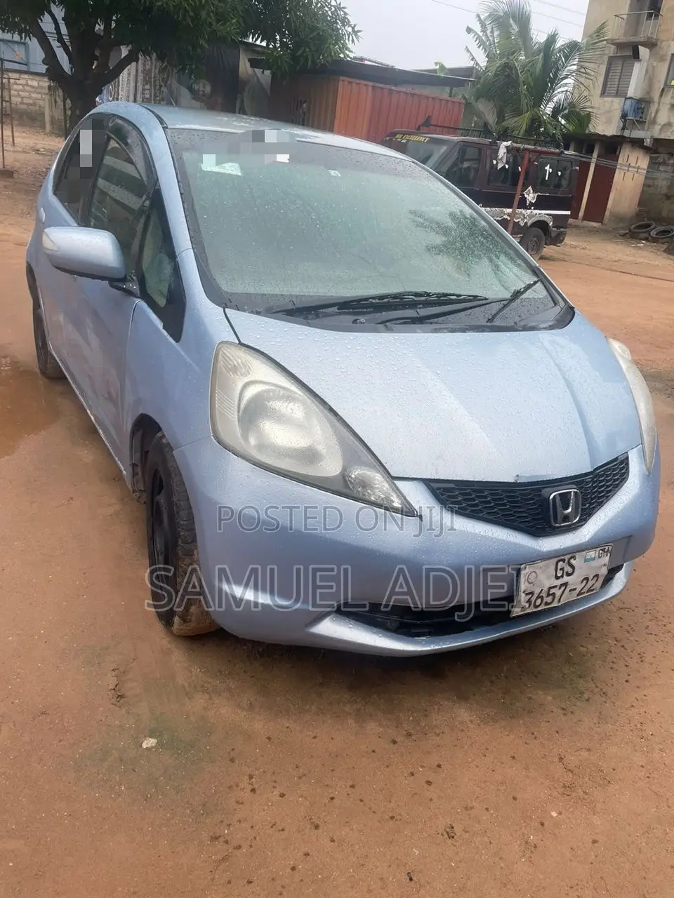 Honda Fit 2012 Blue