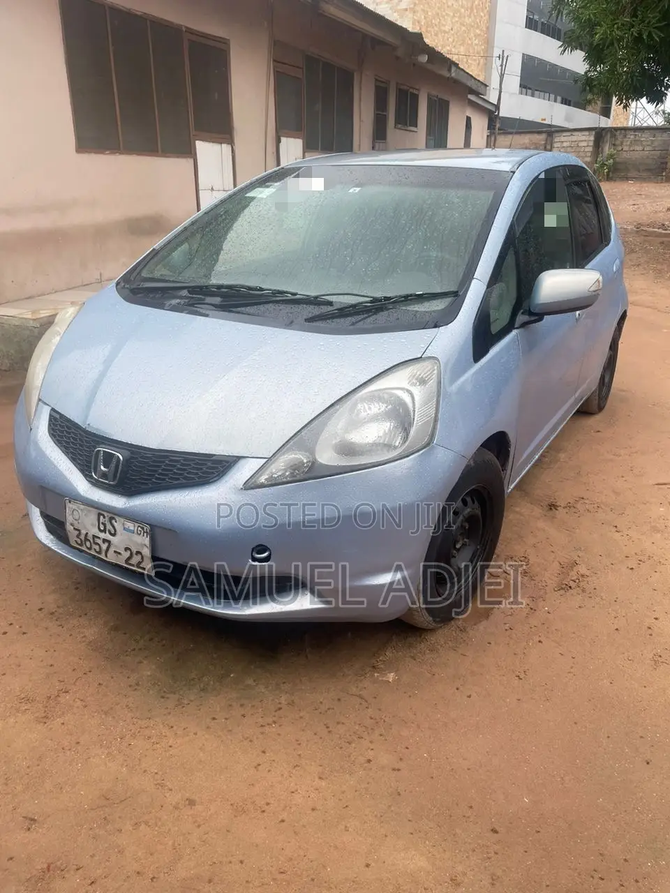 Honda Fit 2012 Blue