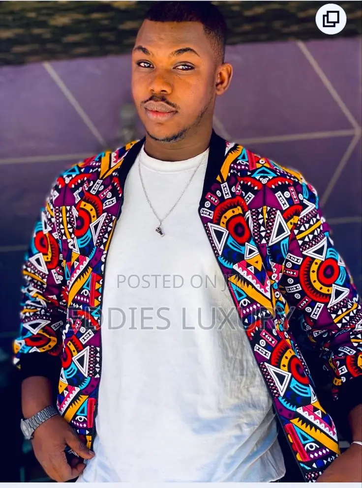 One-of-a-Kind Men Bomber Jacket