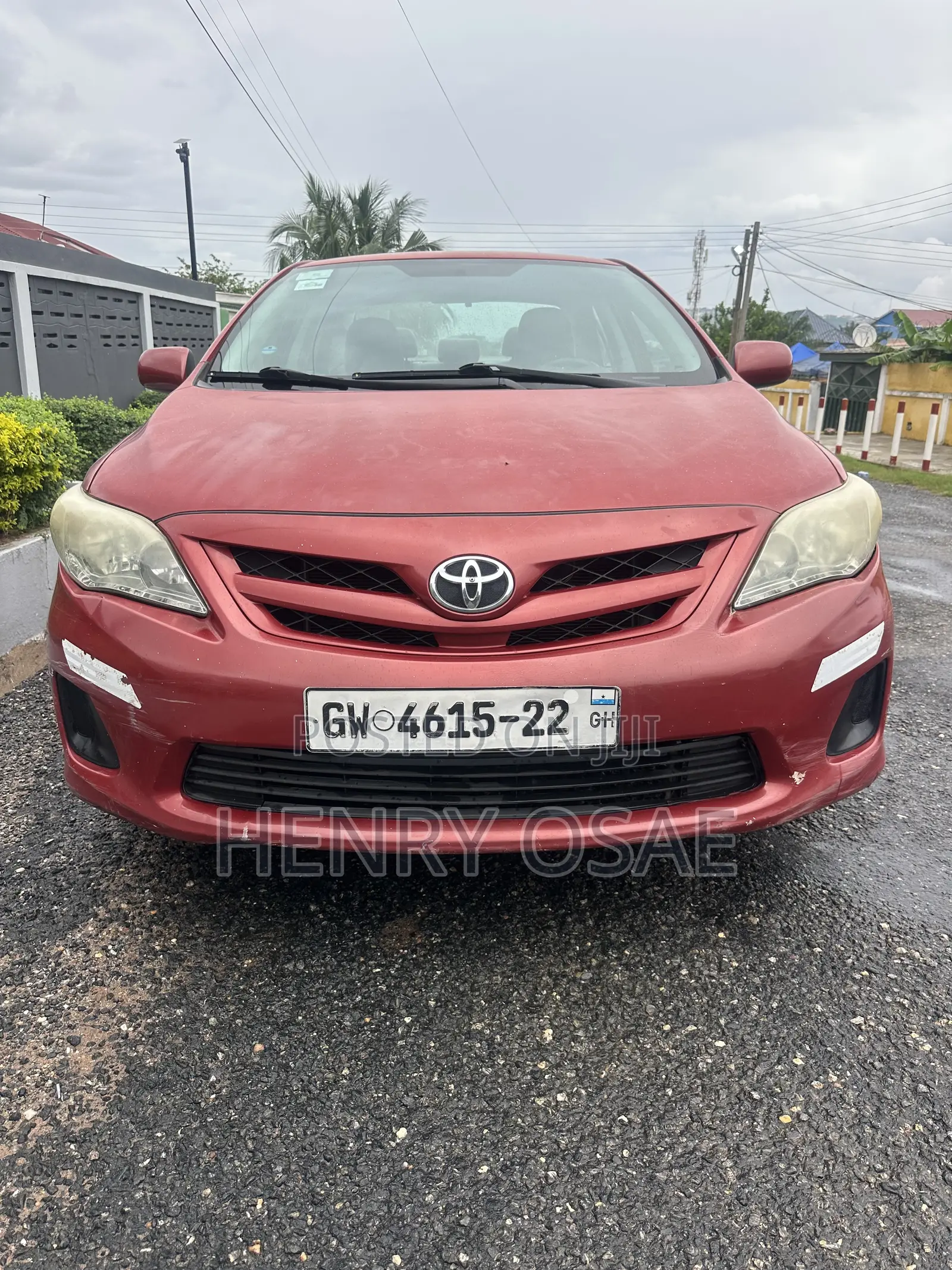 Toyota Corolla 2012 Red