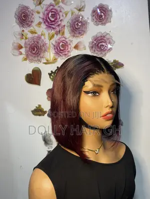 Quality Burgundy Closure Wig