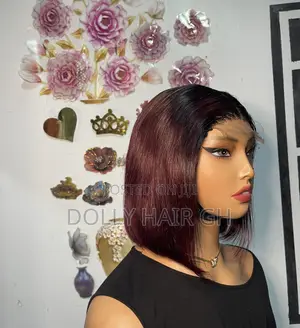 Quality Burgundy Closure Wig