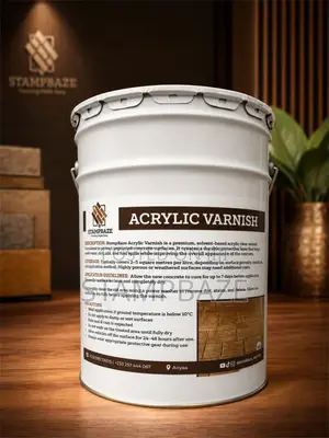 Varnish Polish Sealer for Stamp Concrete