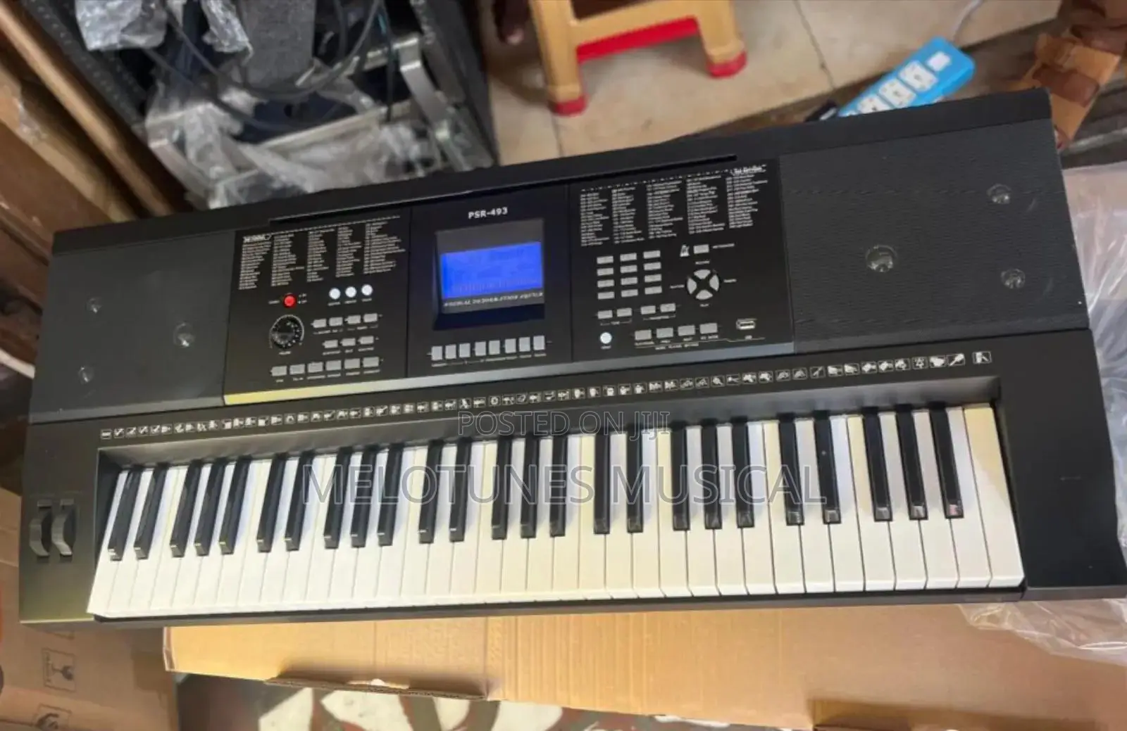 PSR-493 61-Key Teaching Electronic Keyboard
