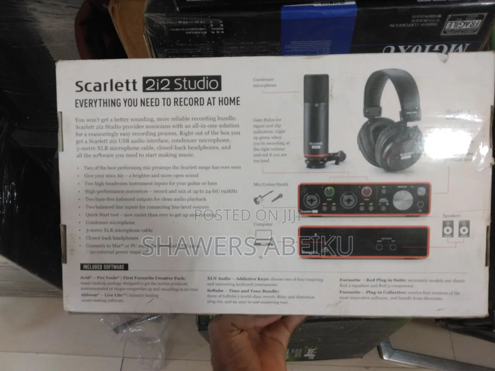 Scarlett 2i2 Studio Bandle