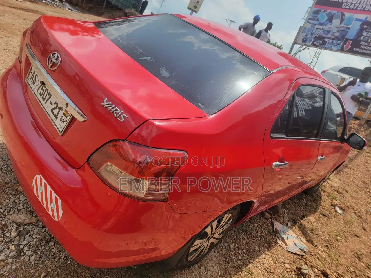Toyota Yaris 2010 Red