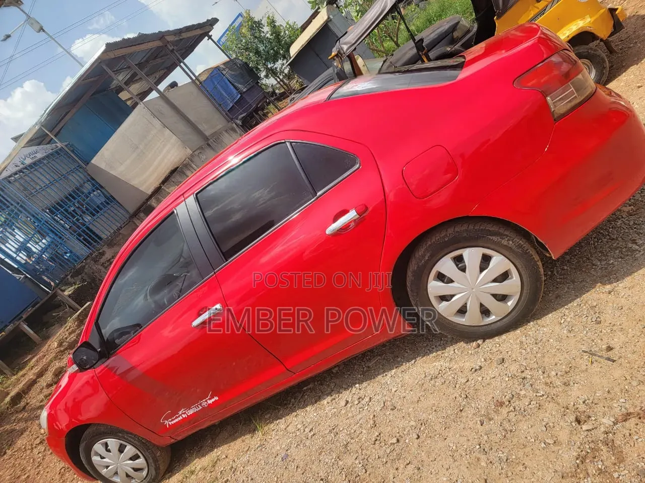Toyota Yaris 2010 Red