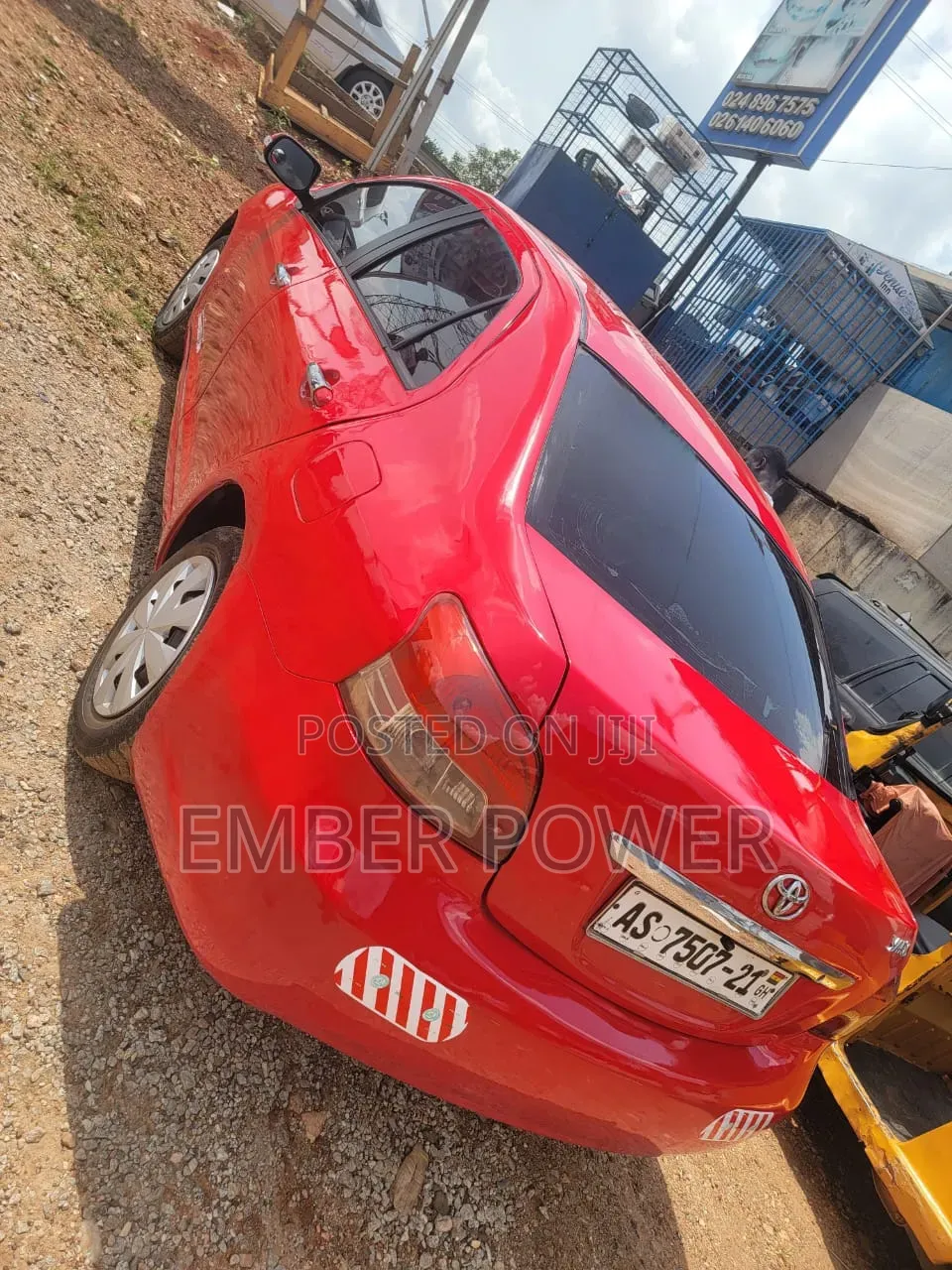 Toyota Yaris 2010 Red