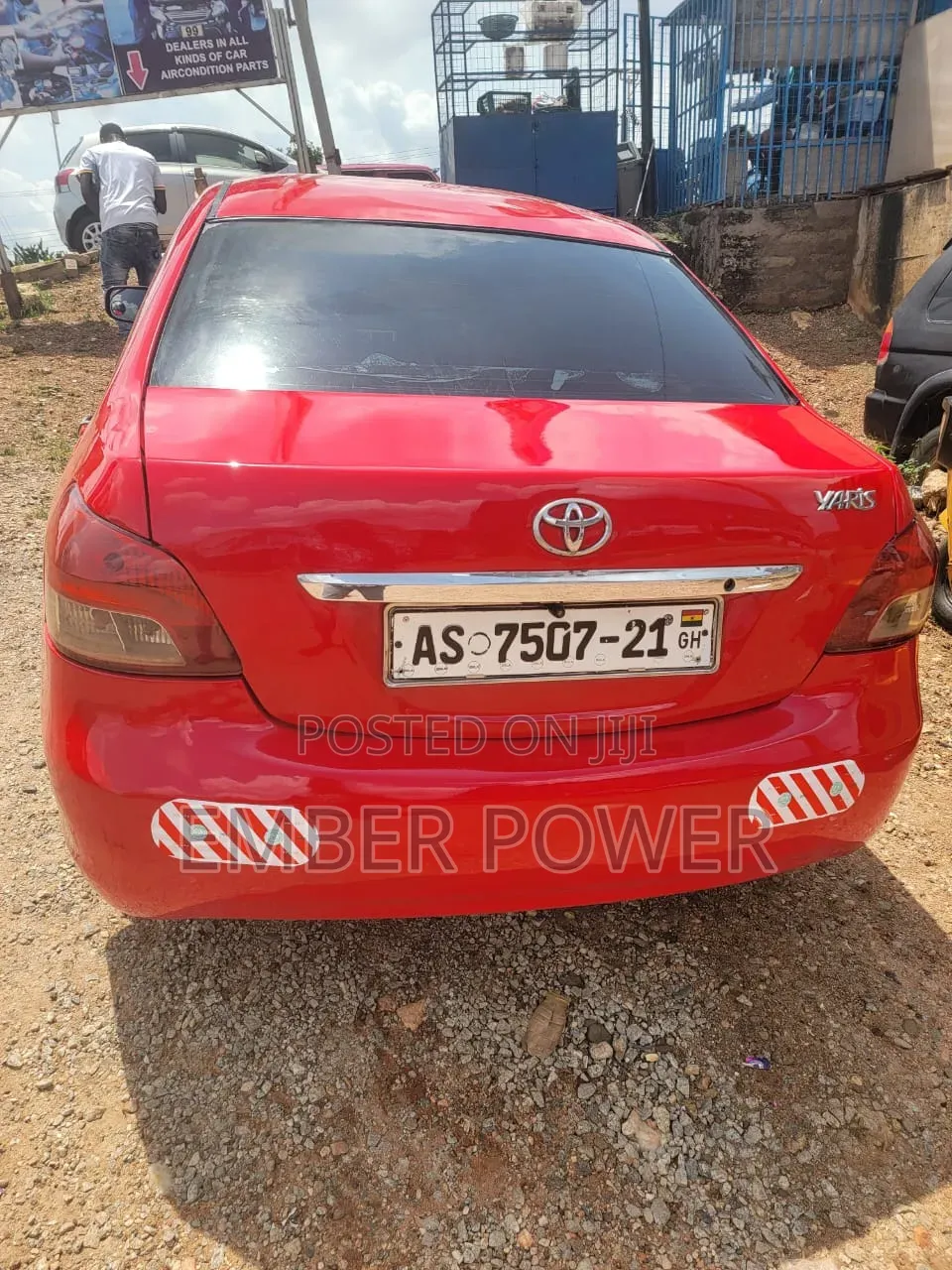 Toyota Yaris 2010 Red