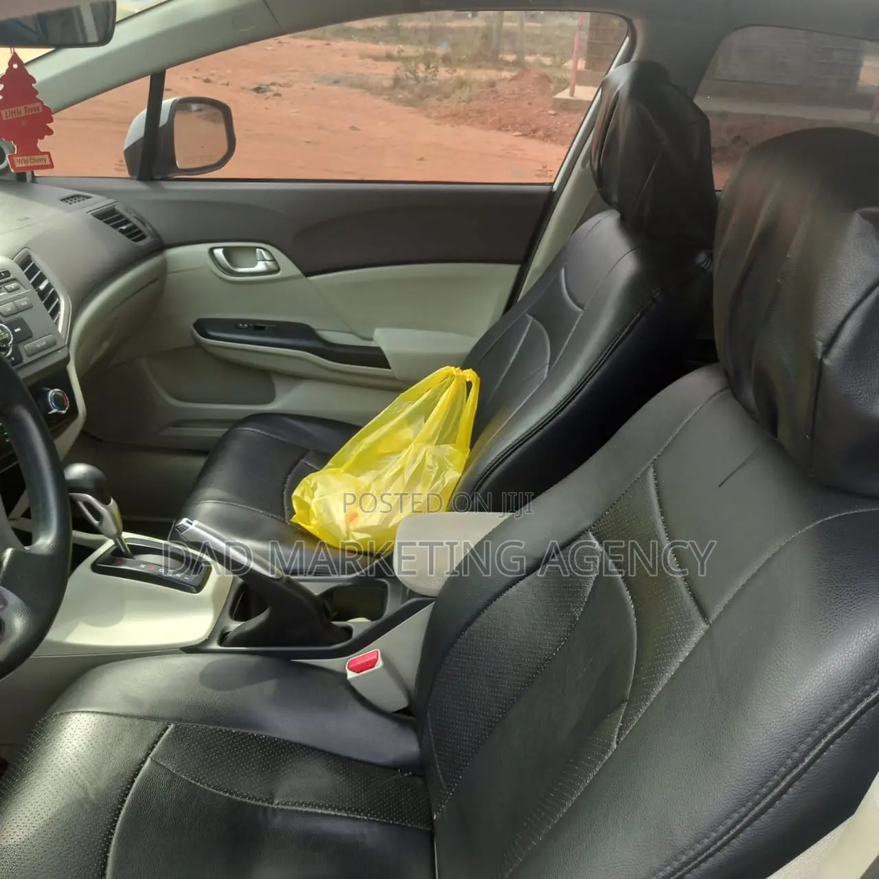 Honda Civic EX-L 4dr Sedan (1.8L 4cyl CVT) 2014 White