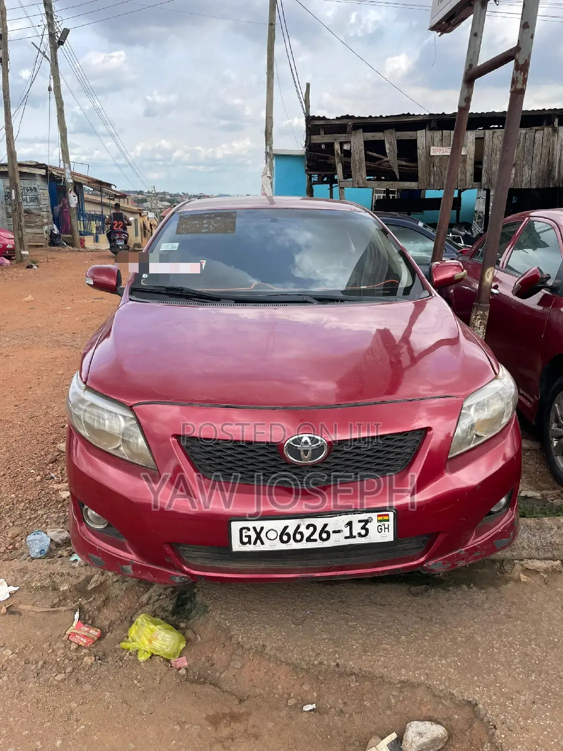 Toyota Corolla 2010 Red