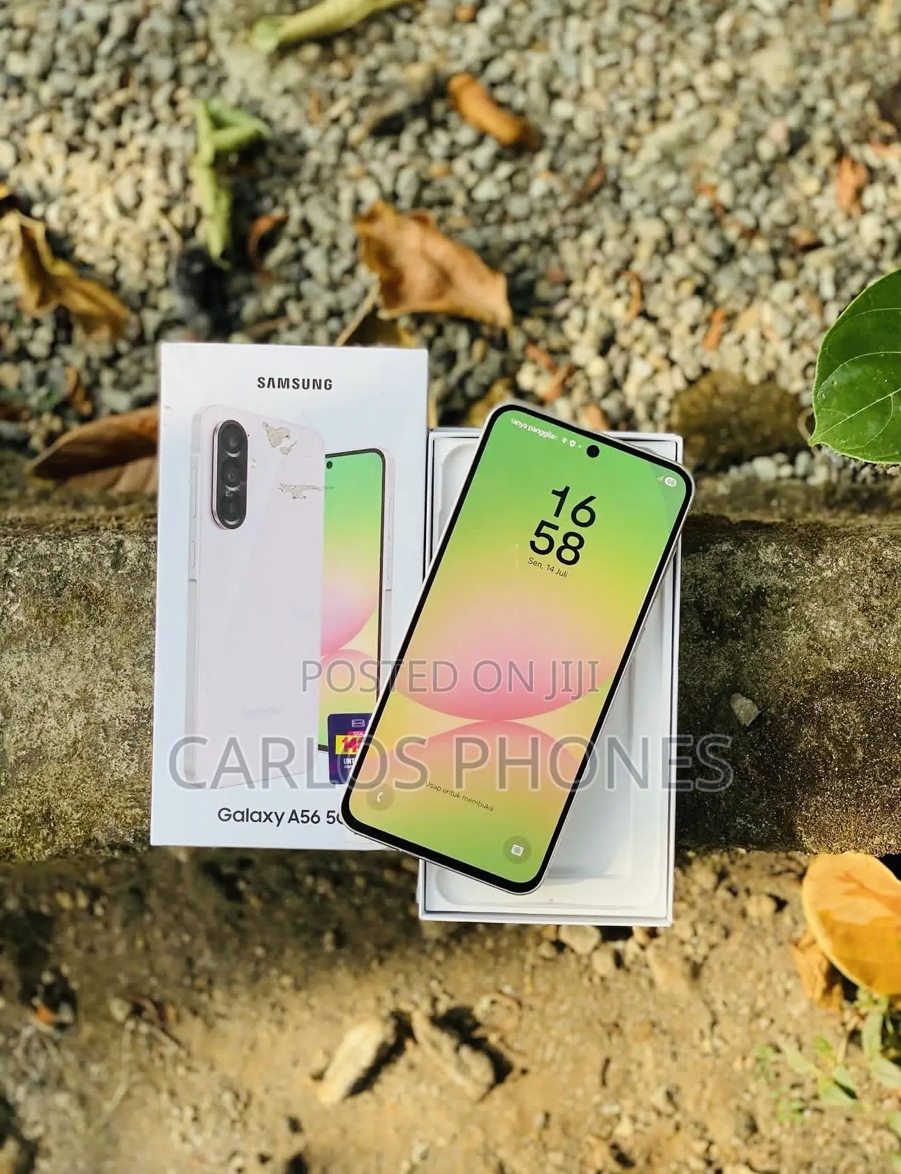 New Samsung Galaxy A56 256 GB Pink