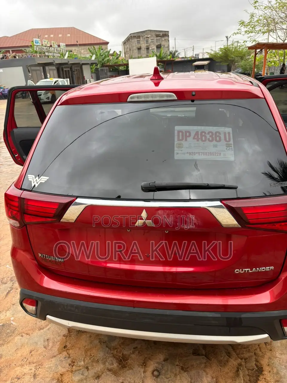Mitsubishi Outlander 2017 Red