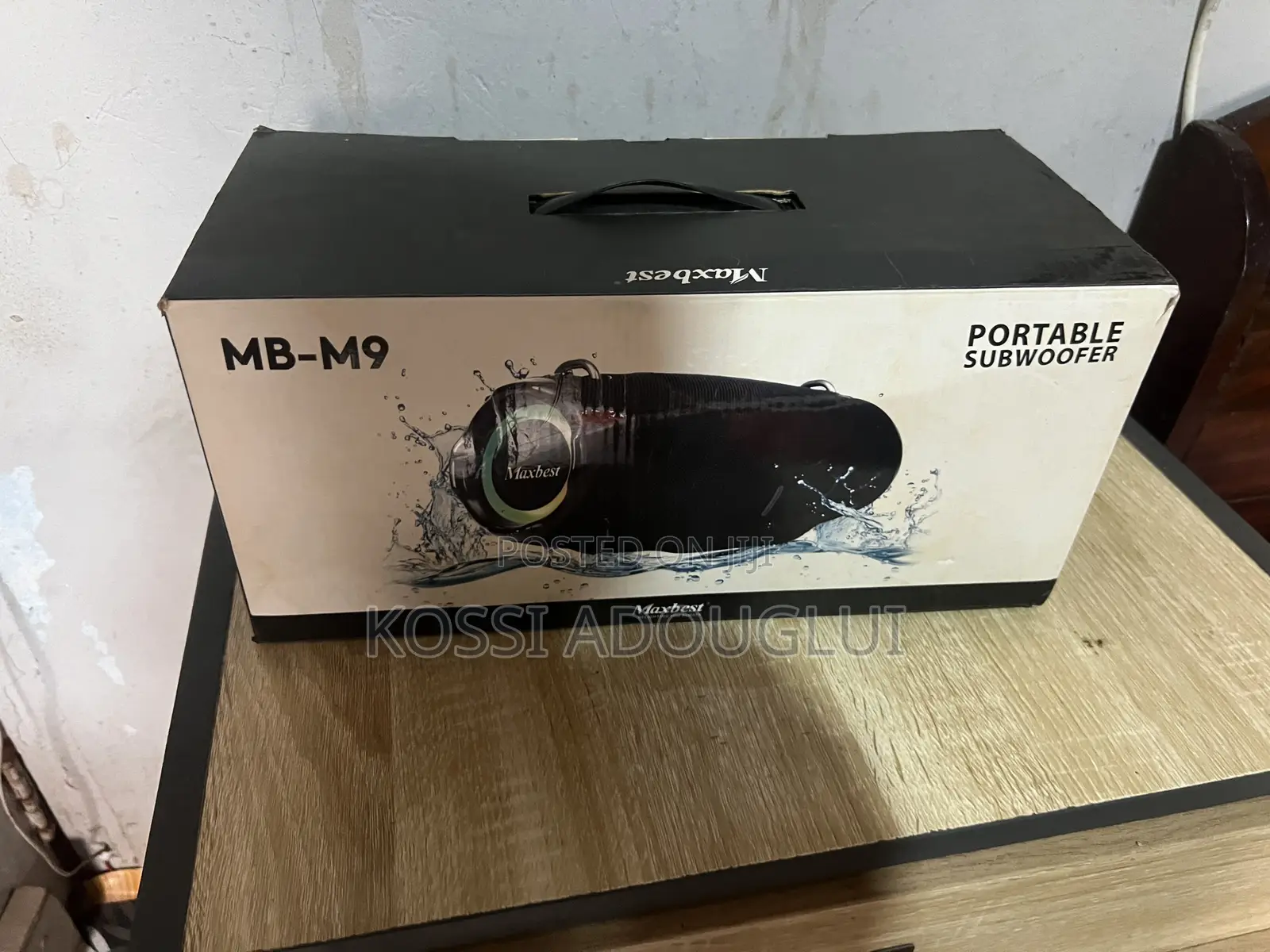 Maxbest Portable Inbuilt Subwoofer Bluetooth Speaker - Mb-M9