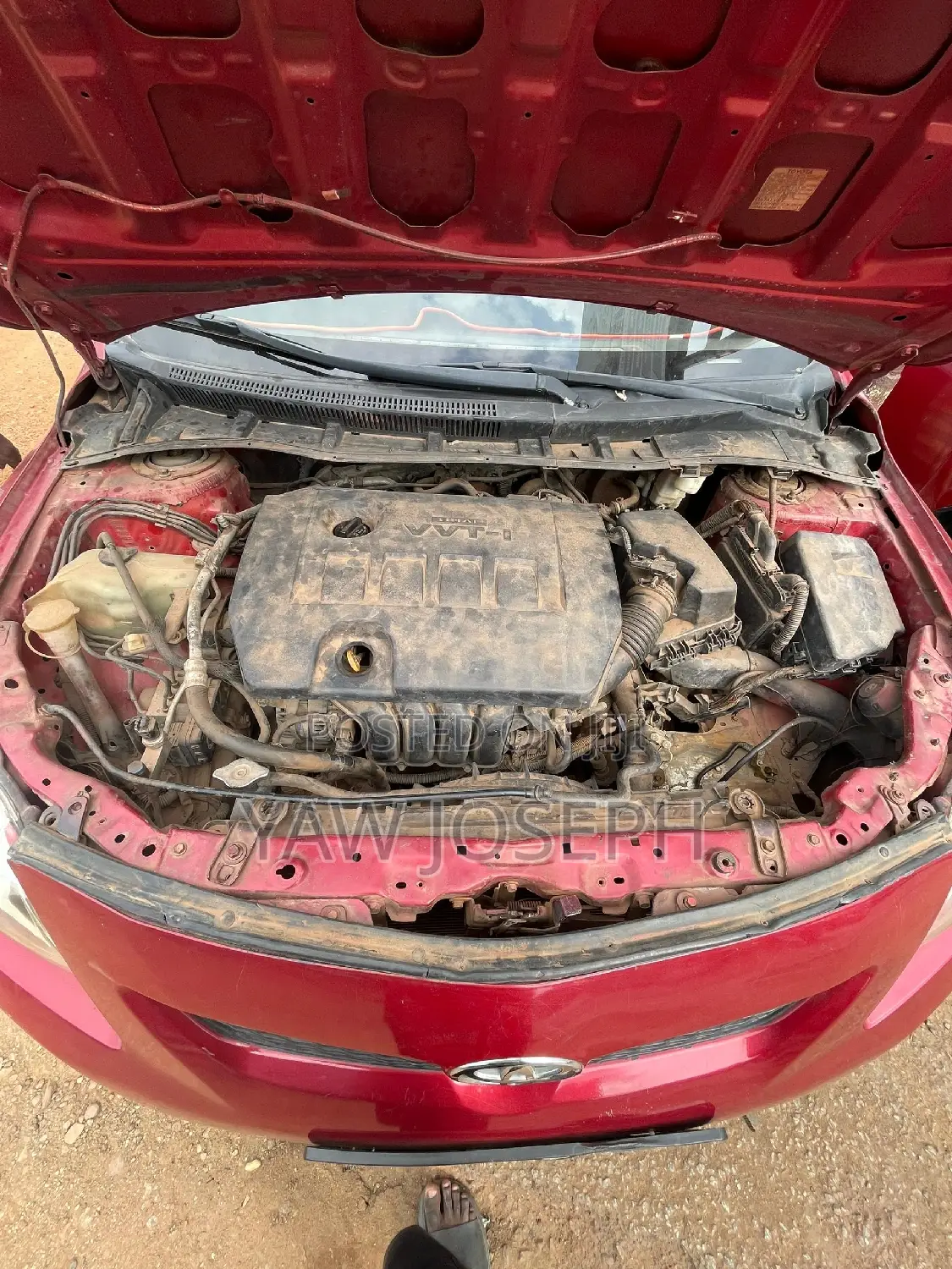 Toyota Corolla 2010 Red