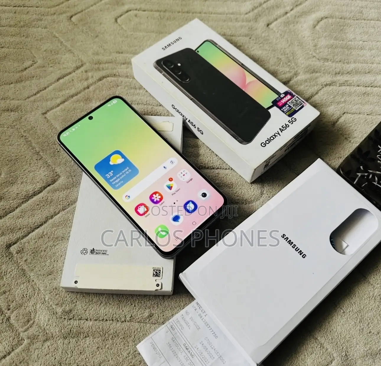 New Samsung Galaxy A56 256 GB Black