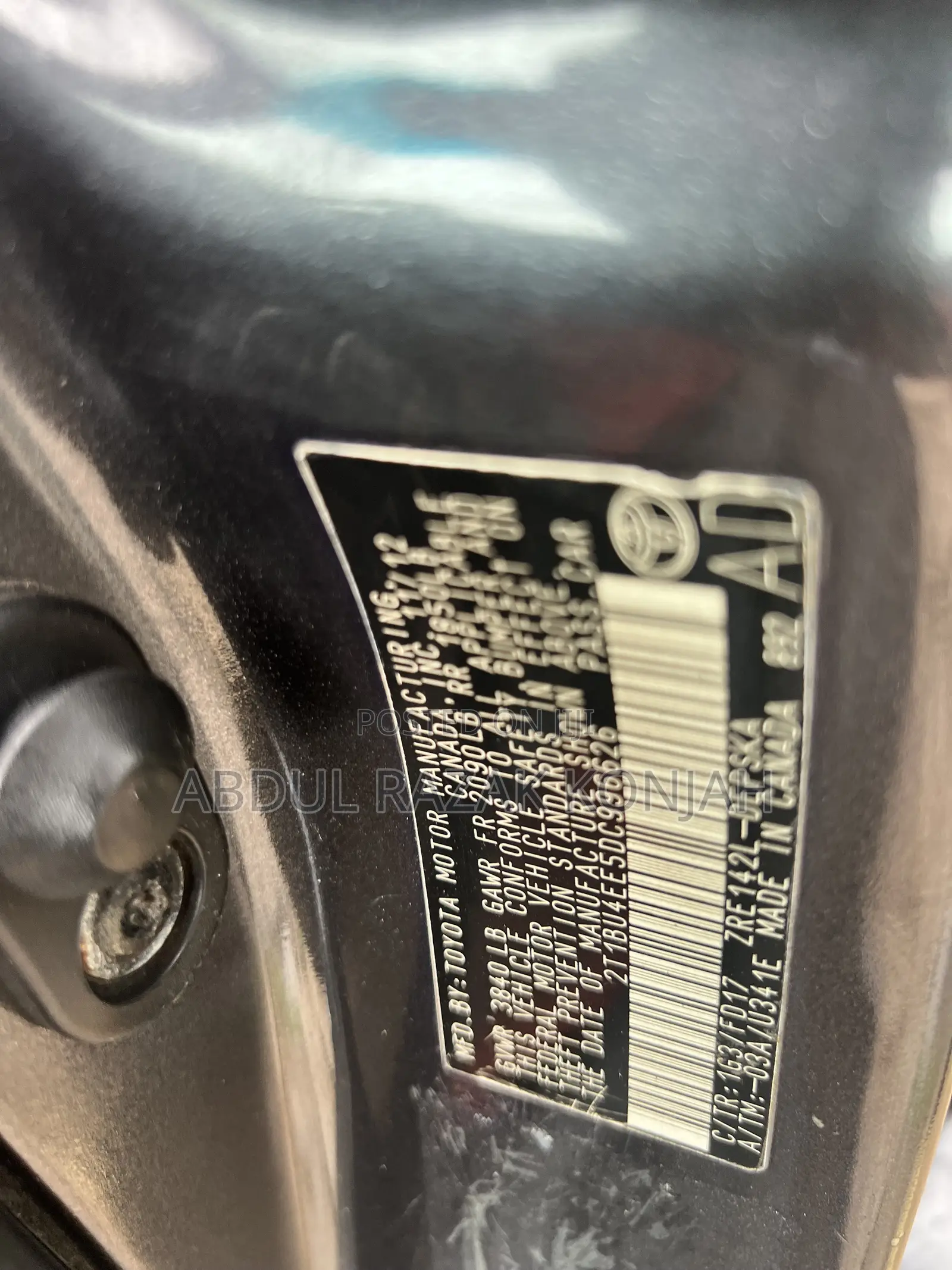 Toyota Corolla 2013 Gray