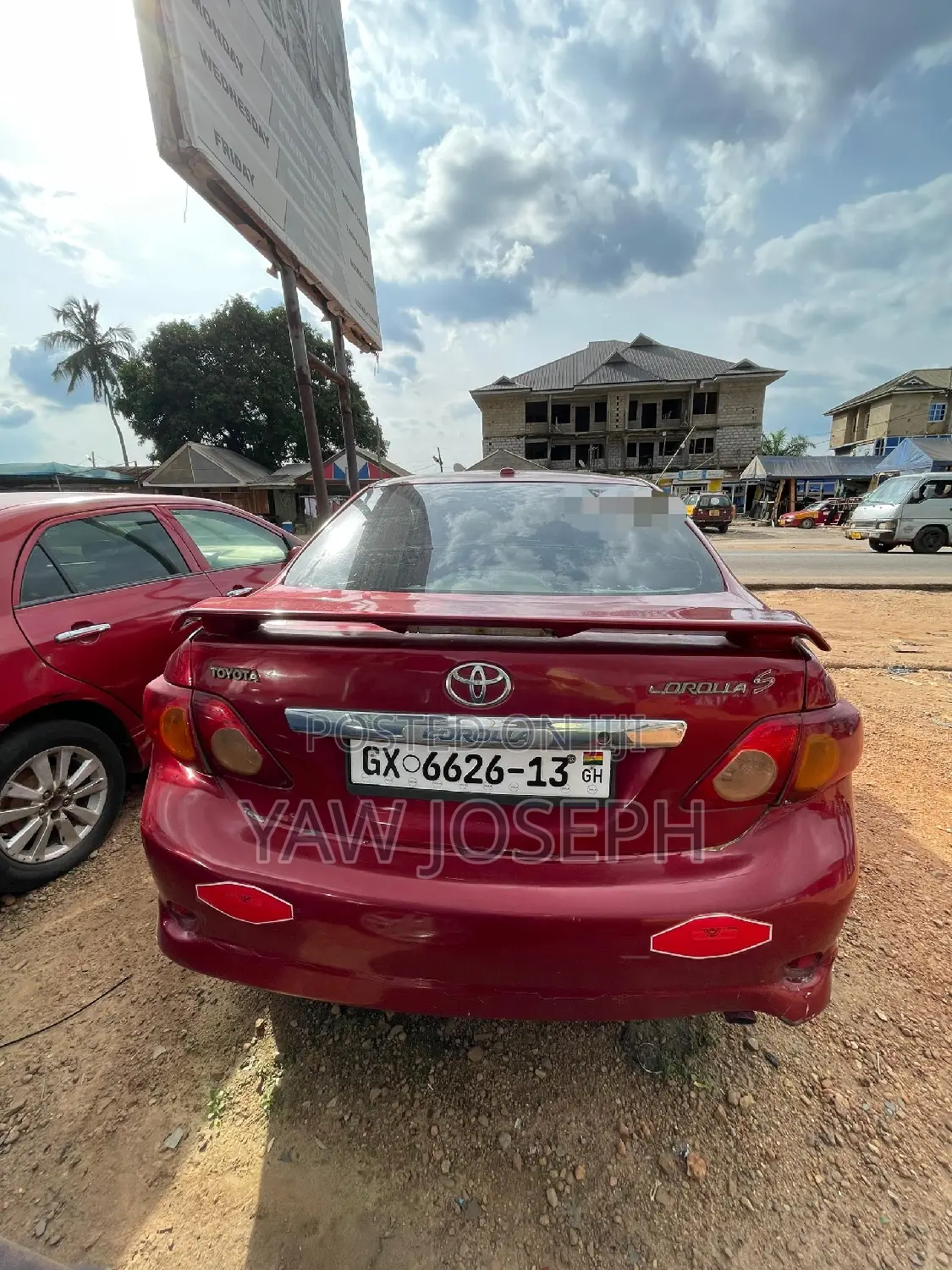 Toyota Corolla 2010 Red