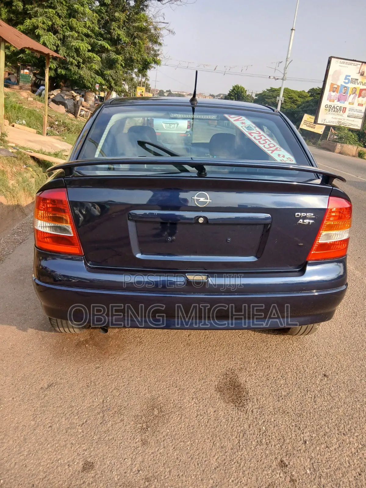 Opel Astra 2002 Blue