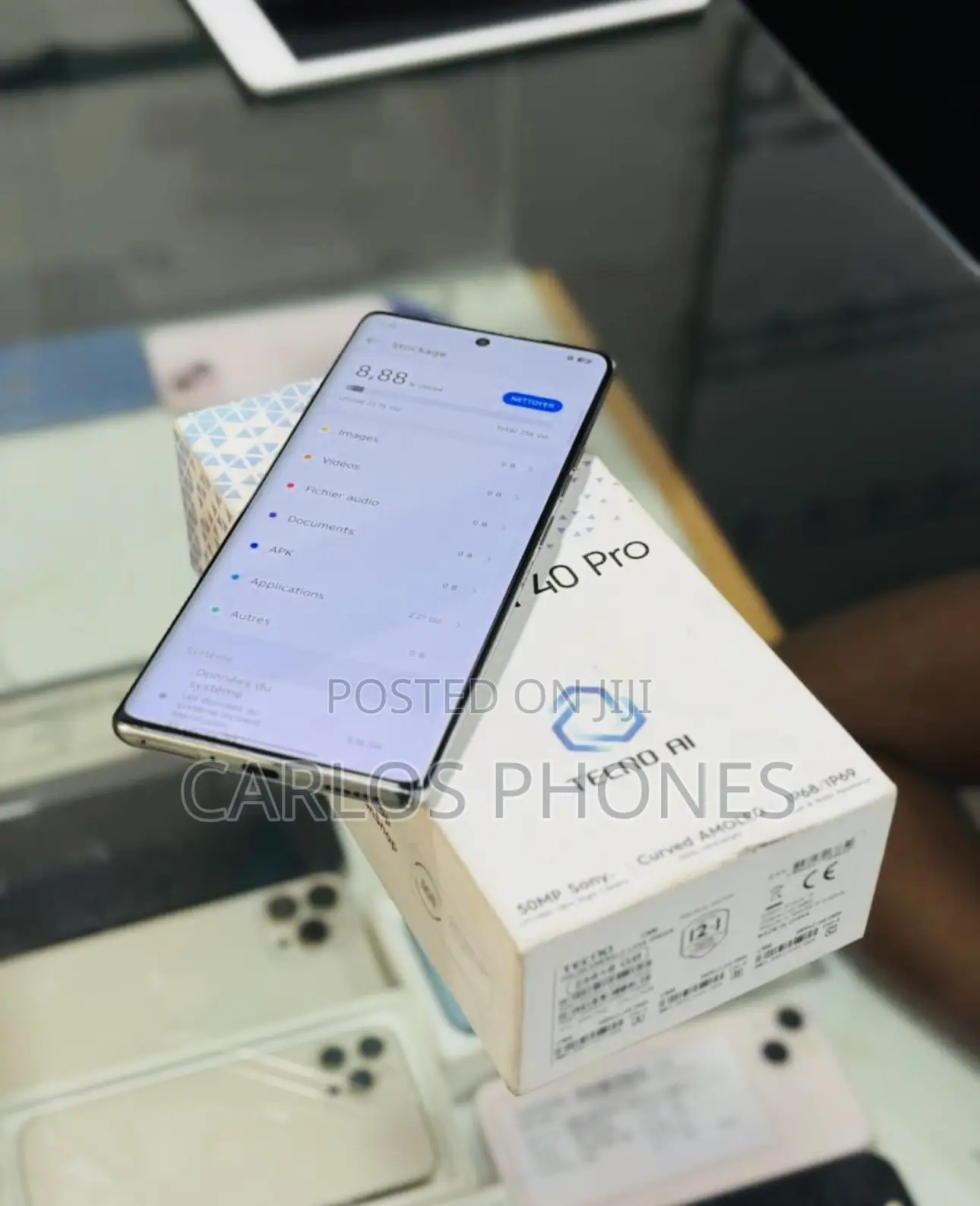 New Tecno Camon 40 Pro 5G 256 GB Green