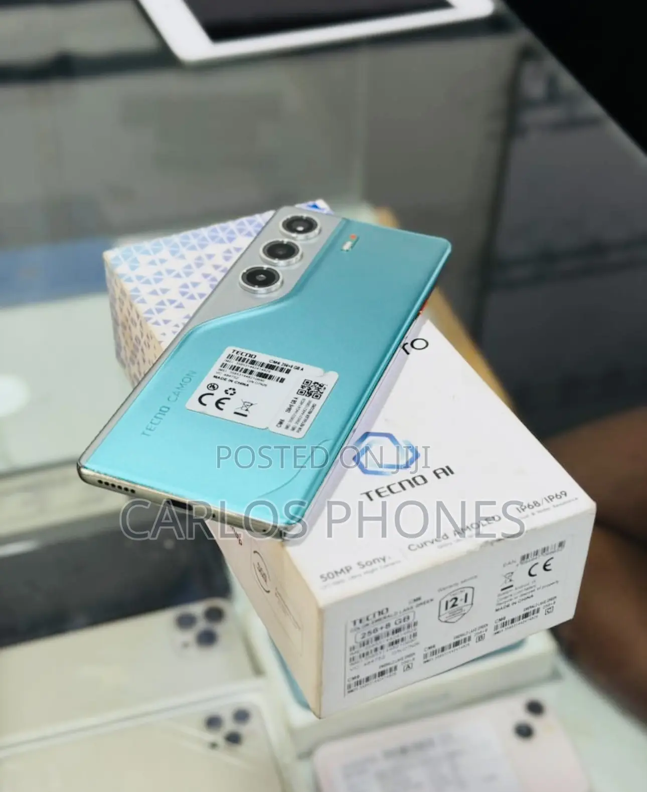 New Tecno Camon 40 Pro 5G 256 GB Green