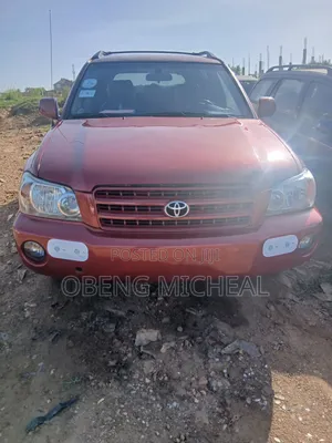 Toyota Highlander 2008 Red