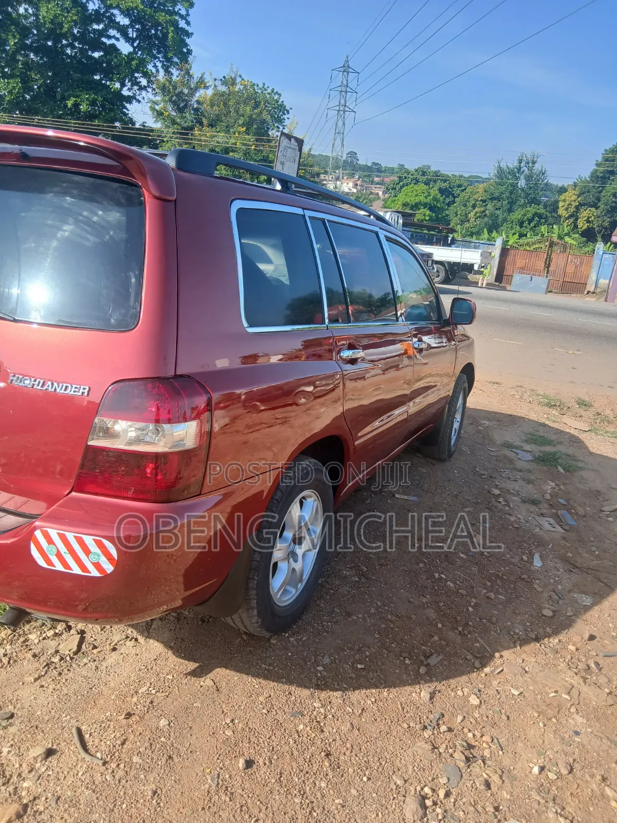 Toyota Highlander 2008 Red