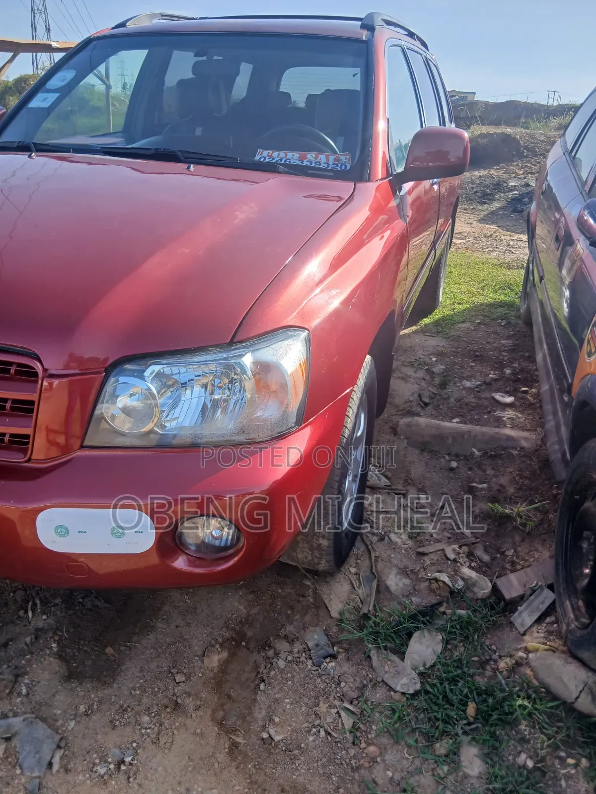 Toyota Highlander 2008 Red