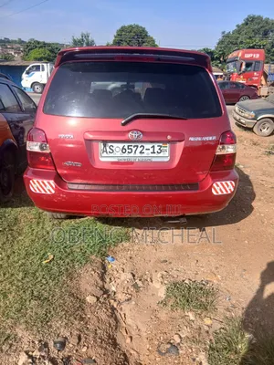 Toyota Highlander 2008 Red