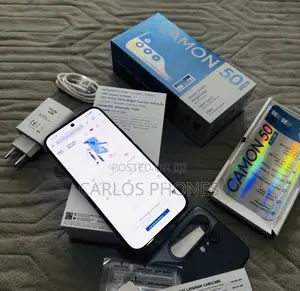 New Tecno Camon 50 Pro 256 GB Black