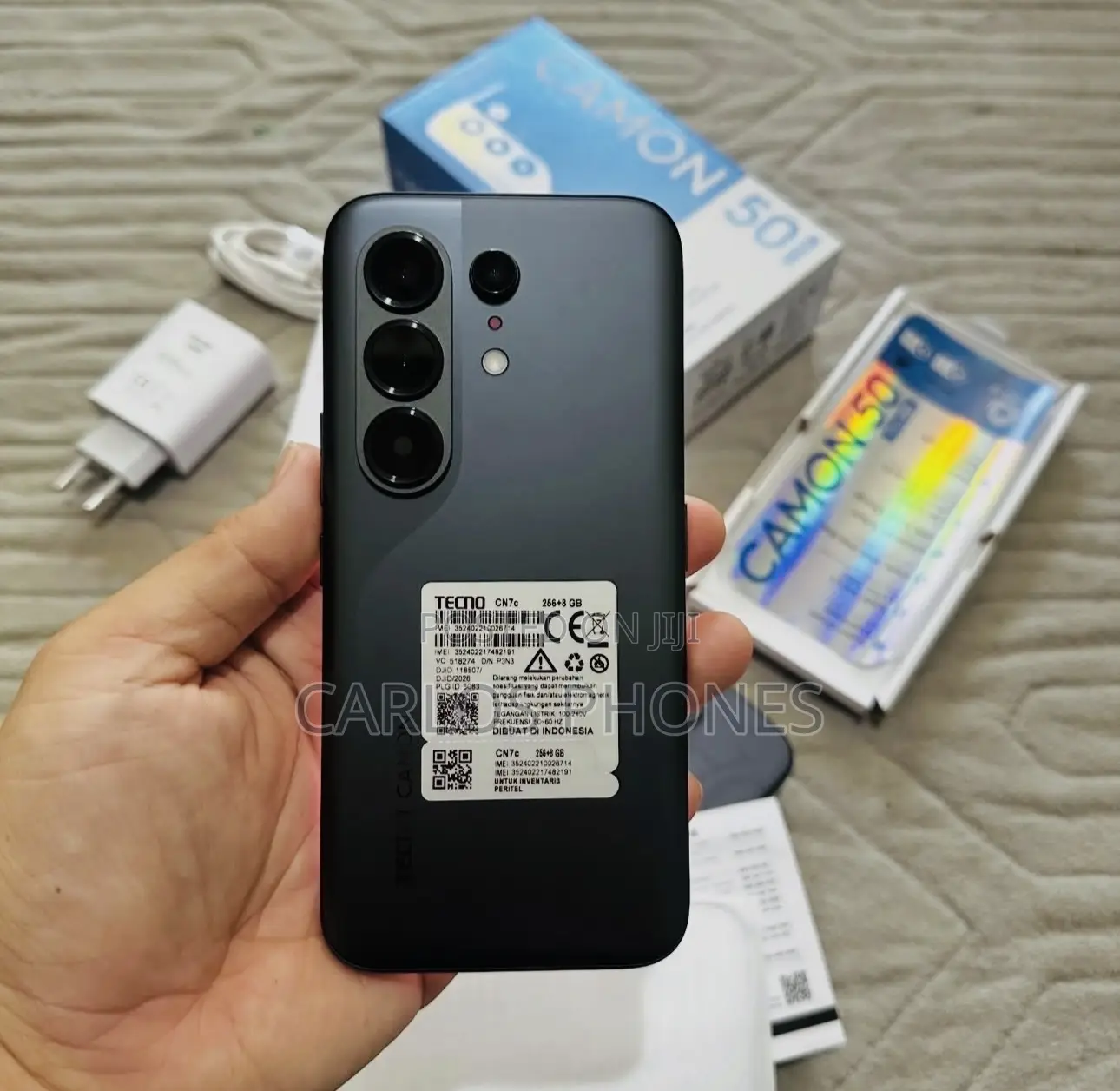 New Tecno Camon 50 Pro 256 GB Black