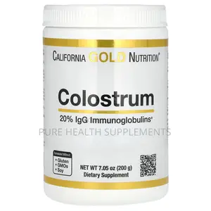 Colostrum, Immune and Gut Health, Minimum 20% Igg, 200g