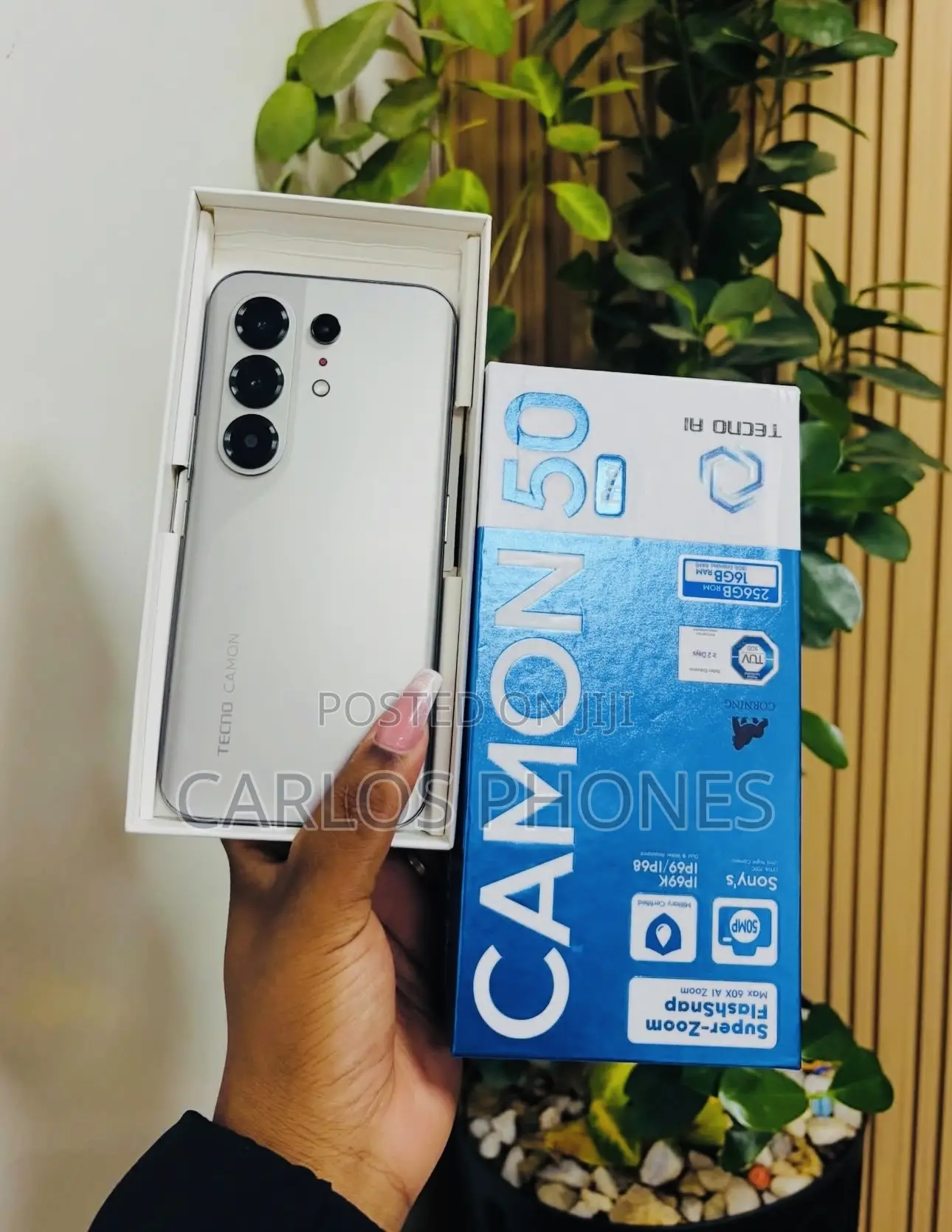 New Tecno Camon 50 Pro 256 GB Gray