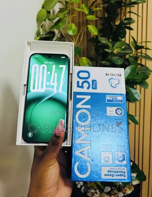 New Tecno Camon 50 Pro 256 GB Gray