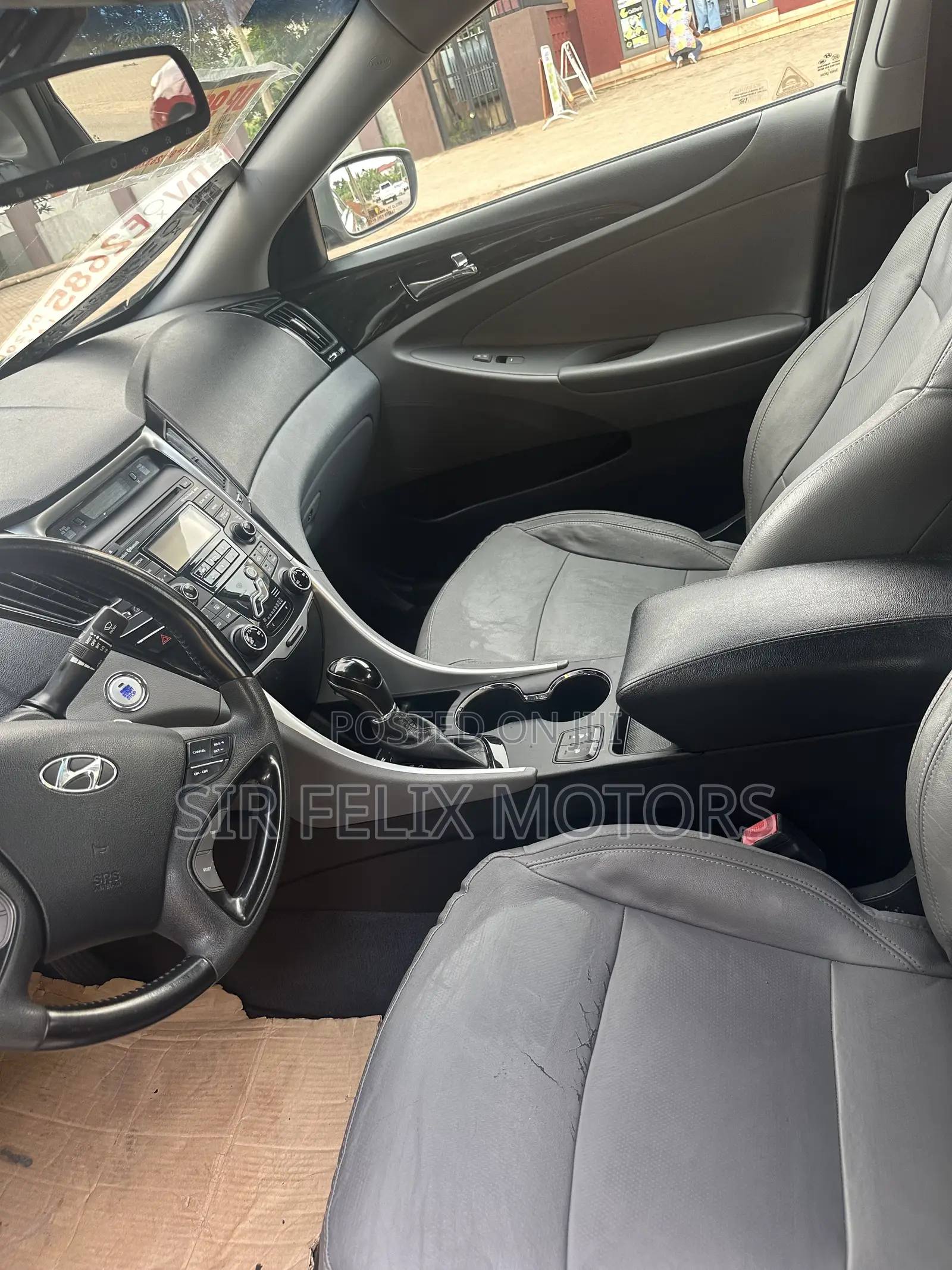 Hyundai Sonata Limited 2.0T Seban (2.0L 4cyl 6A) 2017 Gray
