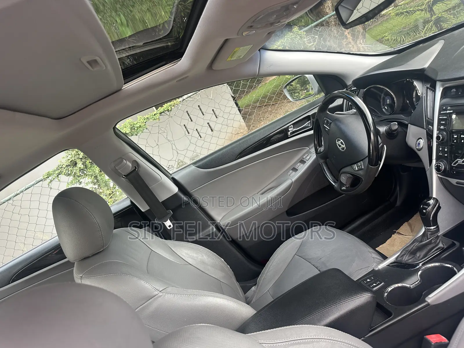 Hyundai Sonata Limited 2.0T Seban (2.0L 4cyl 6A) 2017 Gray