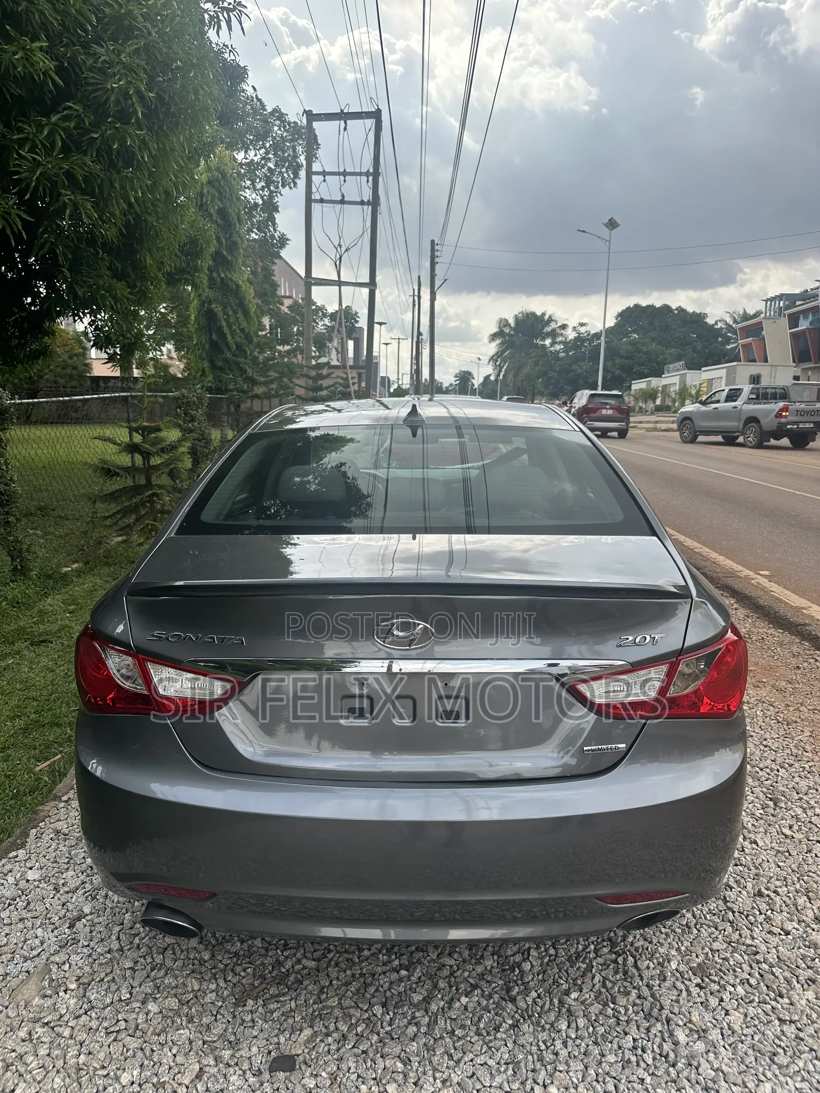 Hyundai Sonata Limited 2.0T Seban (2.0L 4cyl 6A) 2017 Gray
