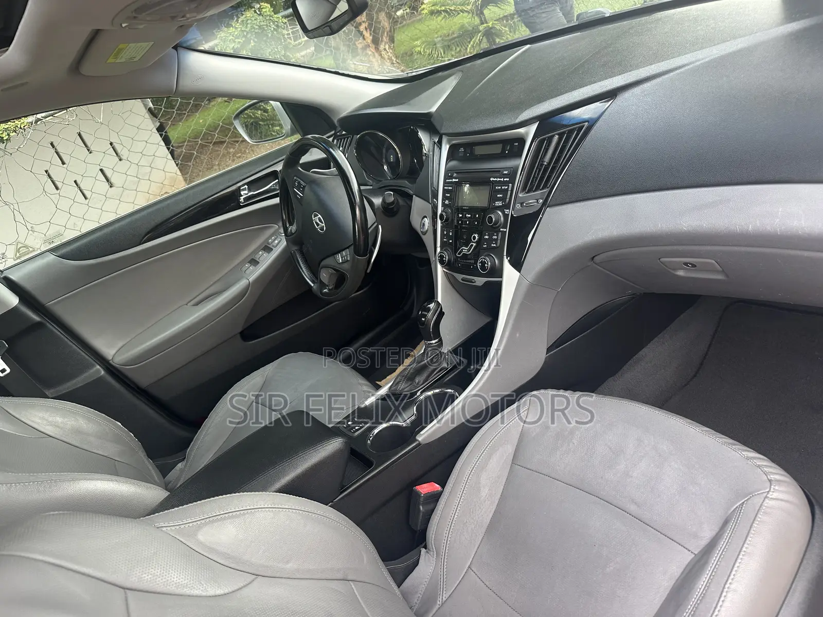 Hyundai Sonata Limited 2.0T Seban (2.0L 4cyl 6A) 2017 Gray