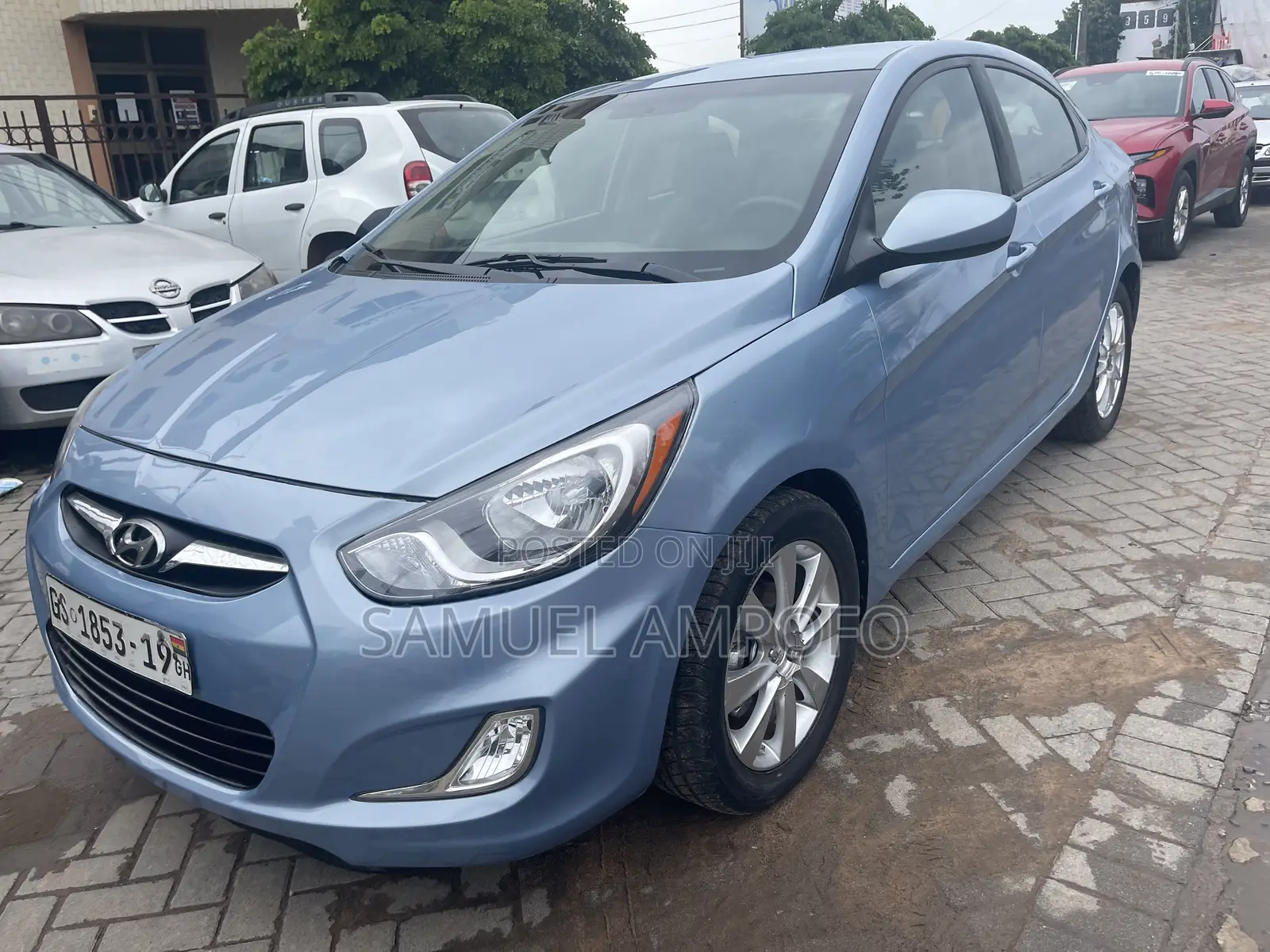 Hyundai Accent 2014 Blue