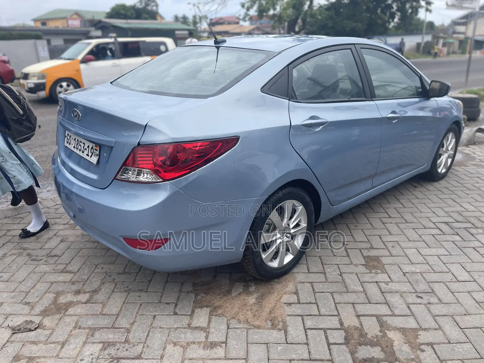 Hyundai Accent 2014 Blue