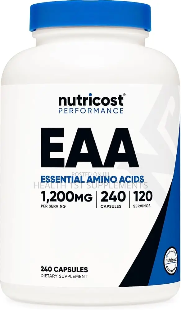 Essential Amino Acids Eaas, 240 Capsules