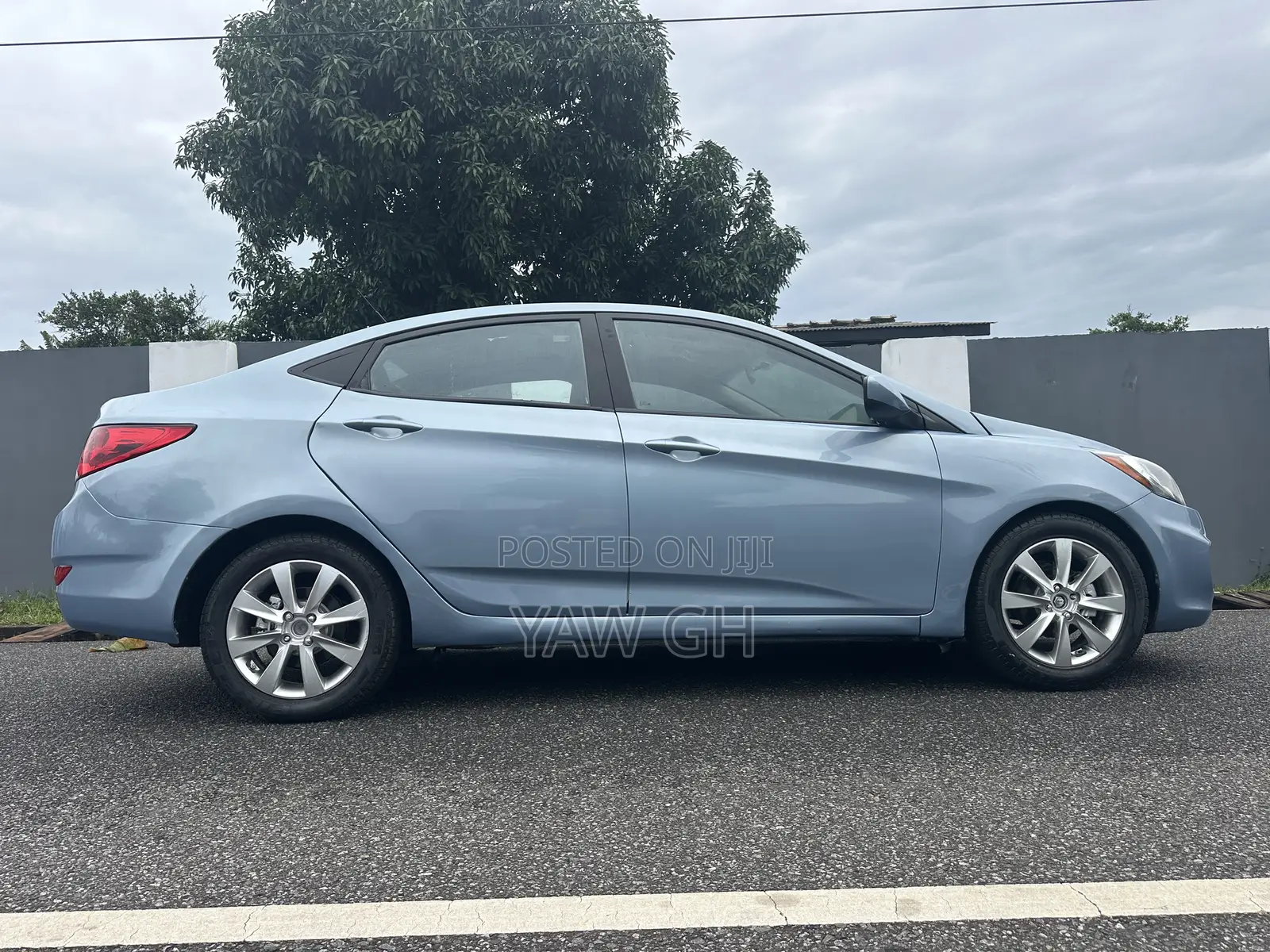 Hyundai Accent GLS 4dr Sedan (1.6L 4cyl 6M) 2014 Blue
