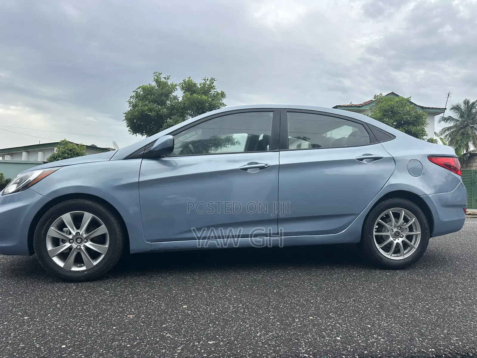 Hyundai Accent GLS 4dr Sedan (1.6L 4cyl 6M) 2014 Blue