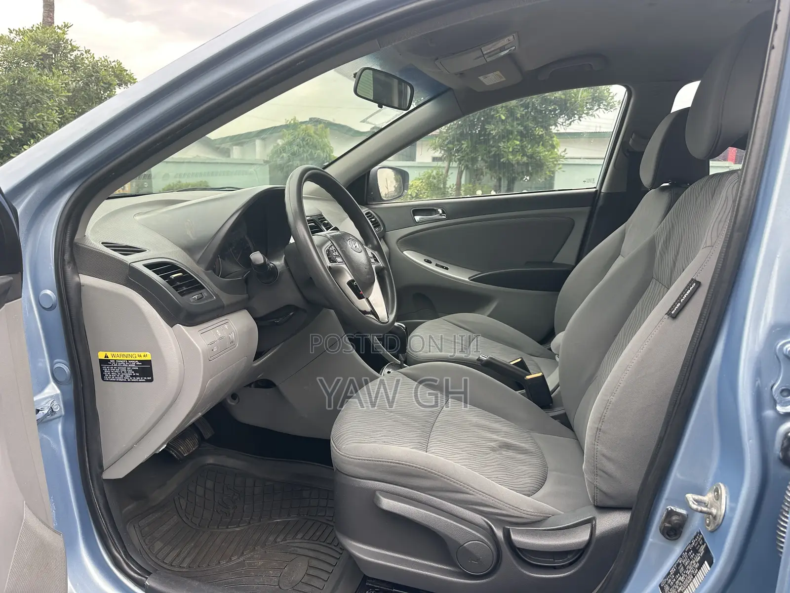 Hyundai Accent GLS 4dr Sedan (1.6L 4cyl 6M) 2014 Blue