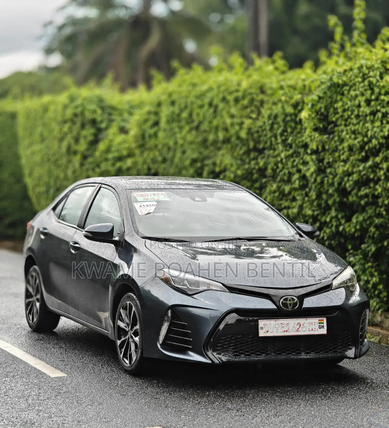 Toyota Corolla XSE (1.8L 4cyl 2A) 2018 Gray