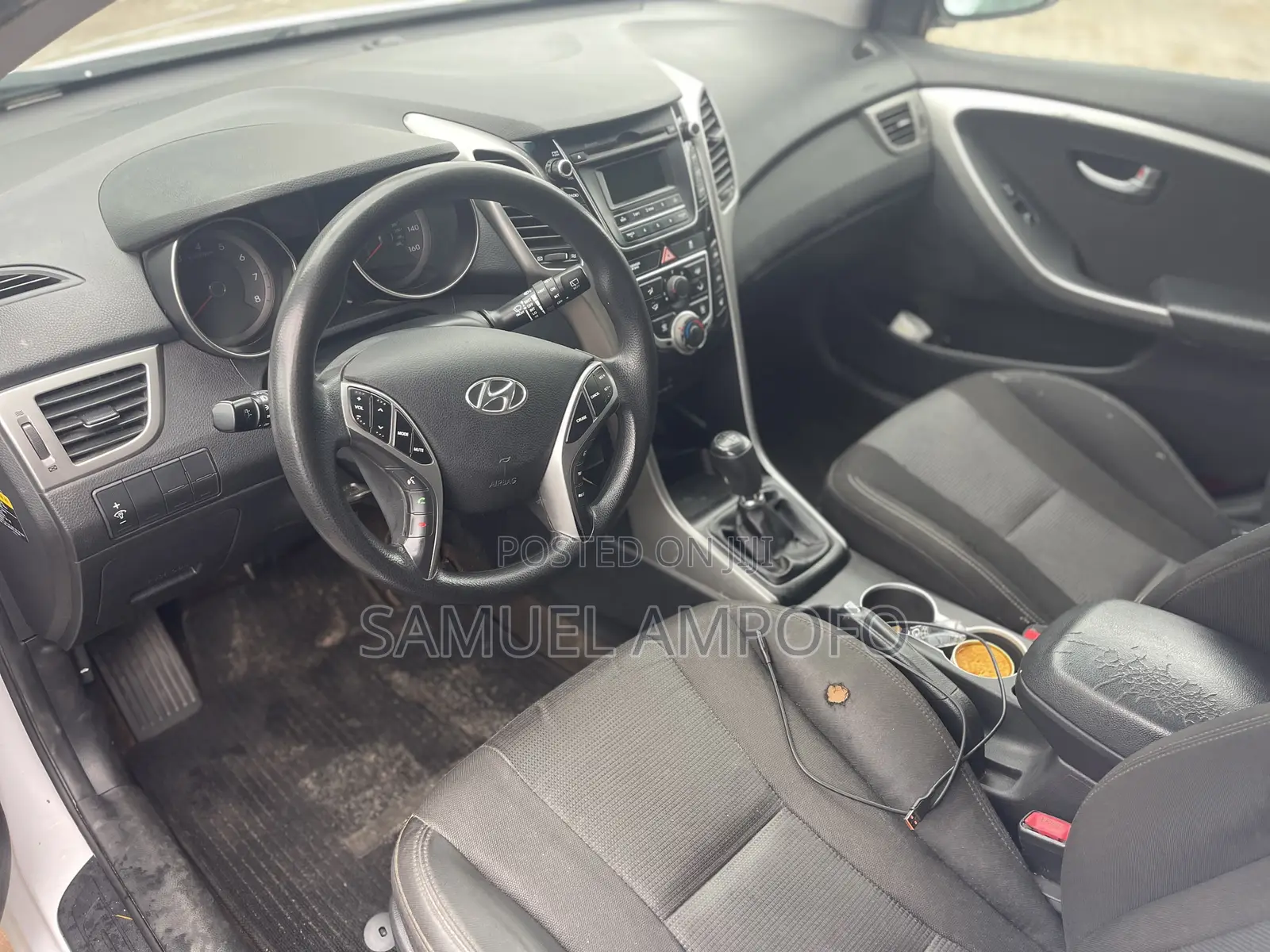 Hyundai Accent Sport 4dr Hatchback (1.6L 4cyl 6A) 2015 White
