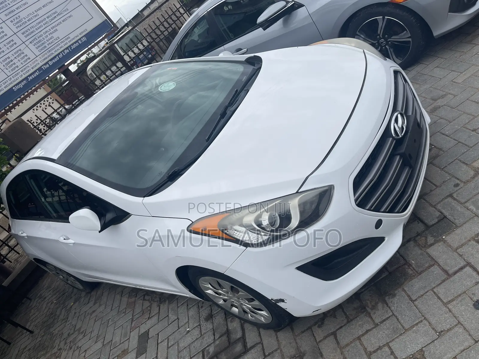 Hyundai Accent Sport 4dr Hatchback (1.6L 4cyl 6A) 2015 White