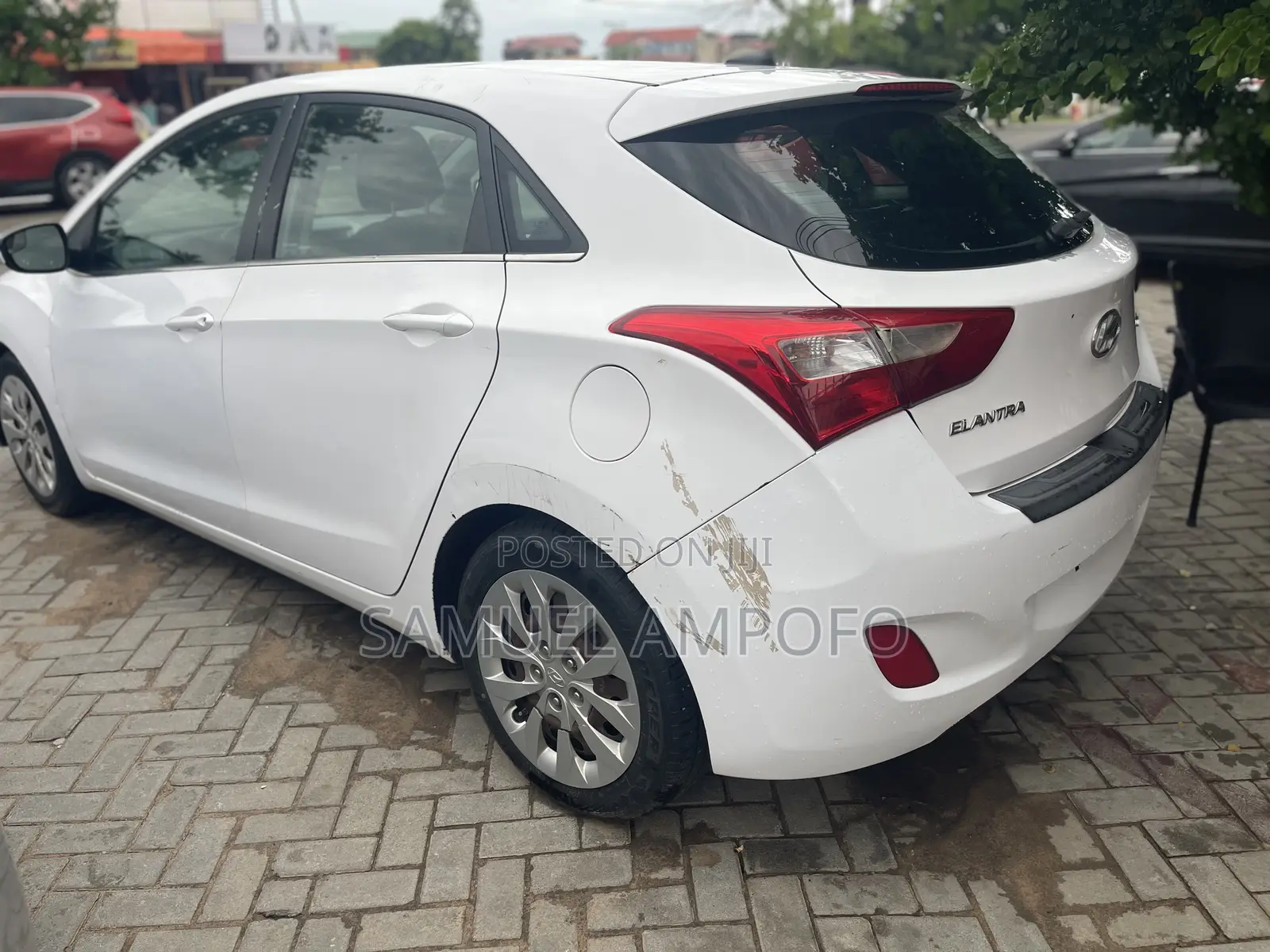 Hyundai Accent Sport 4dr Hatchback (1.6L 4cyl 6A) 2015 White