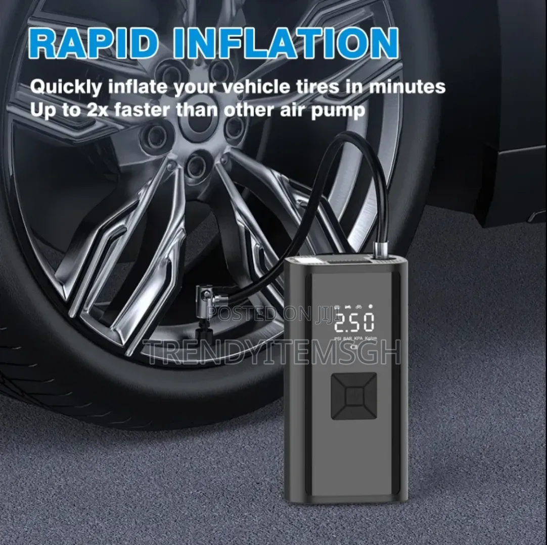 120w Air Compressor Digital Display Tyre Inflatable Pump
