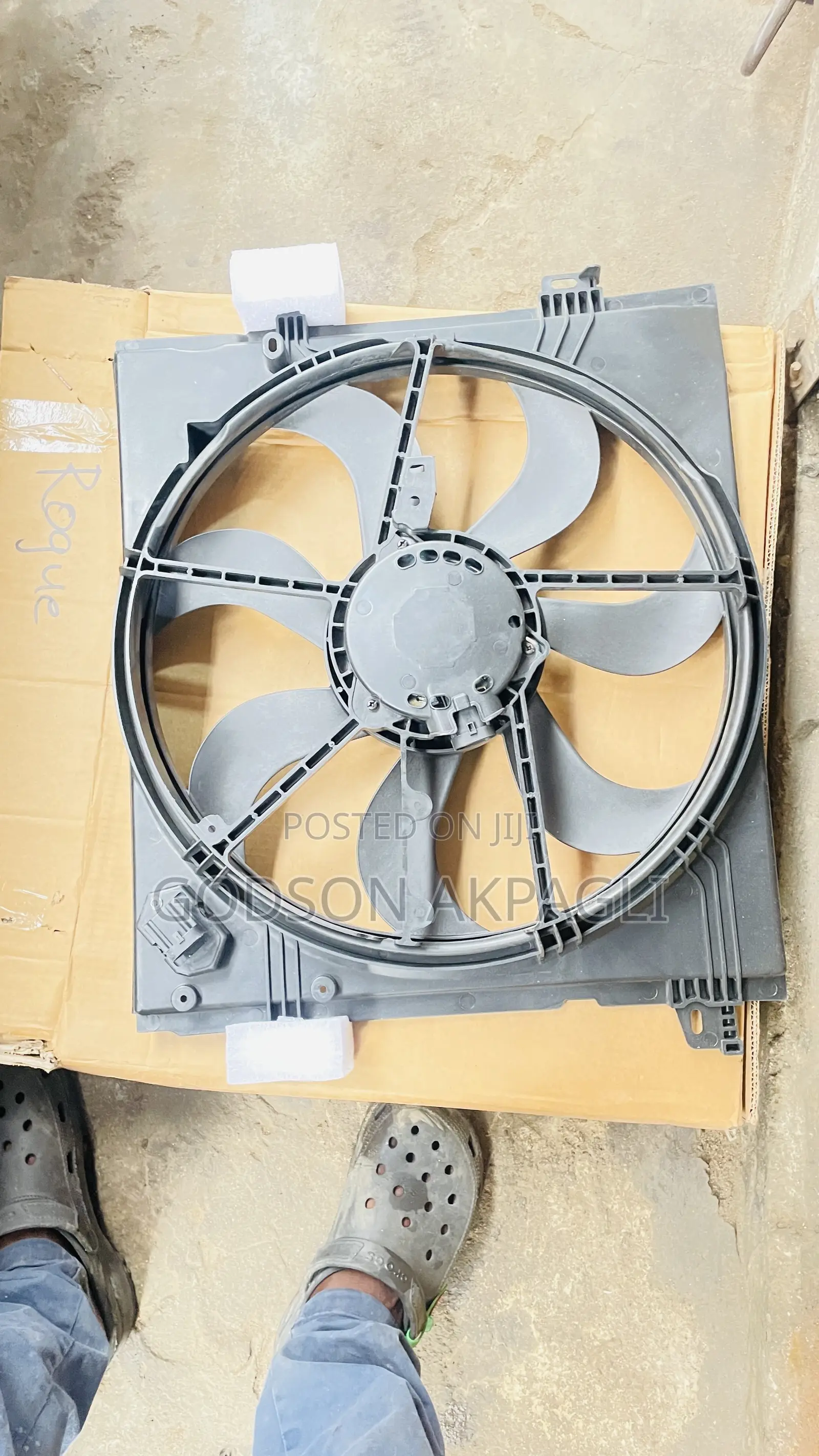 Nissan Qashqai 2012-2015 Fan